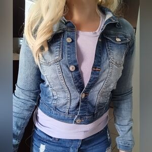 7 For  All Mankind denim jean jacket